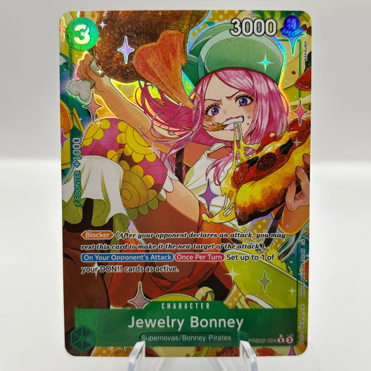 Jewelry Bonney - PRB02-004 (Alternate Art) - Premium Booster -The Best- Vol. 2 single card