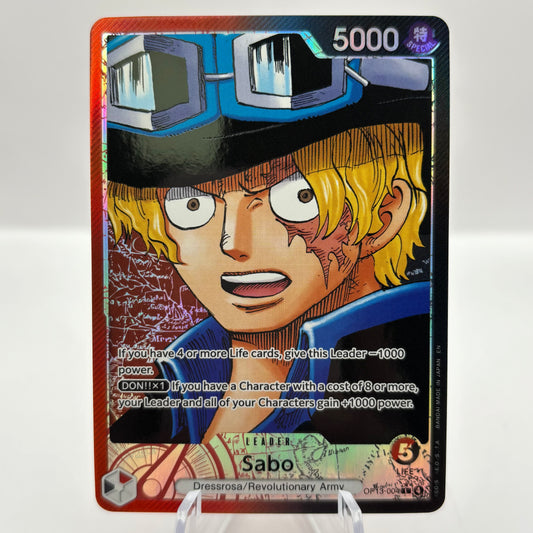 Sabo (004) (Alternate Art) - Carrying On His Will single card