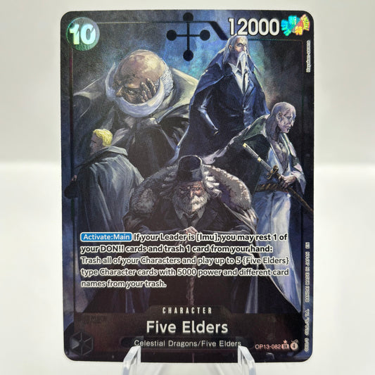 Five Elders (Alternate Art) - Carrying On His Will single card