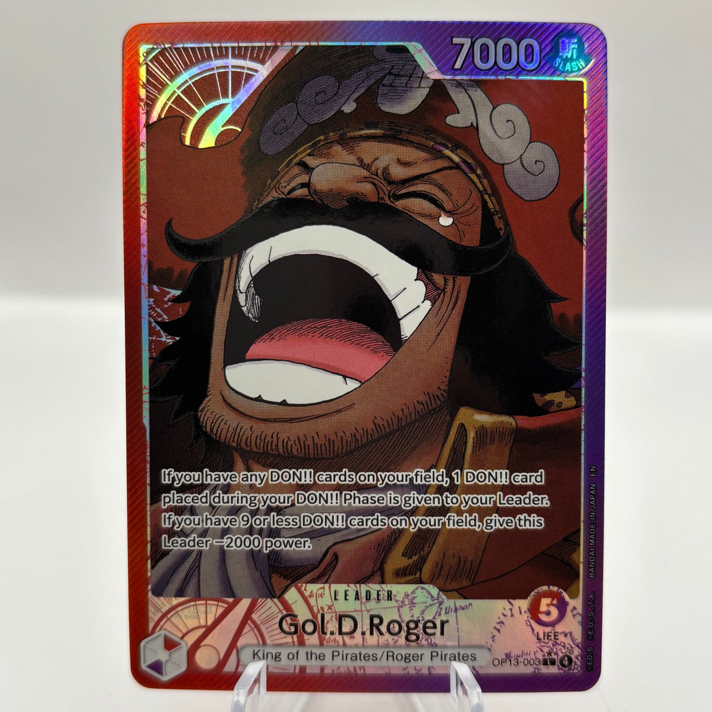 Gol.D.Roger (003) (Alternate Art) - Carrying On His Will single card