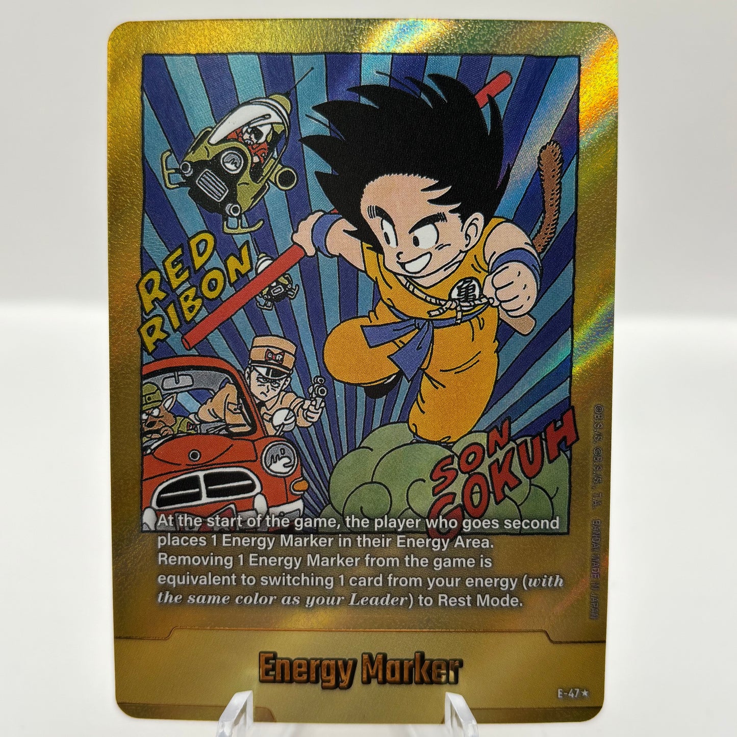 Energy Marker (E-47) (Gold) - Fusion World Energy Markers single card