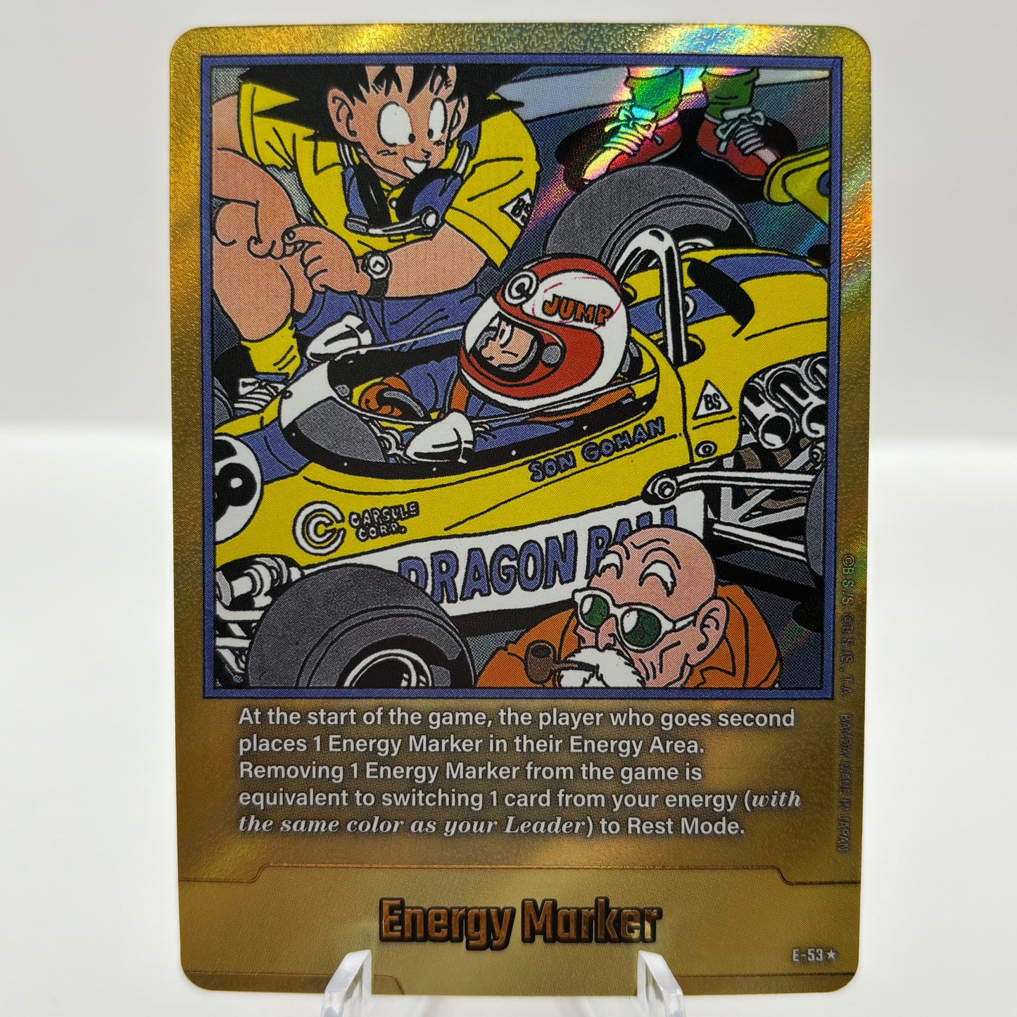 Energy Marker (E-53) (Gold) - Fusion World Energy Markers single card