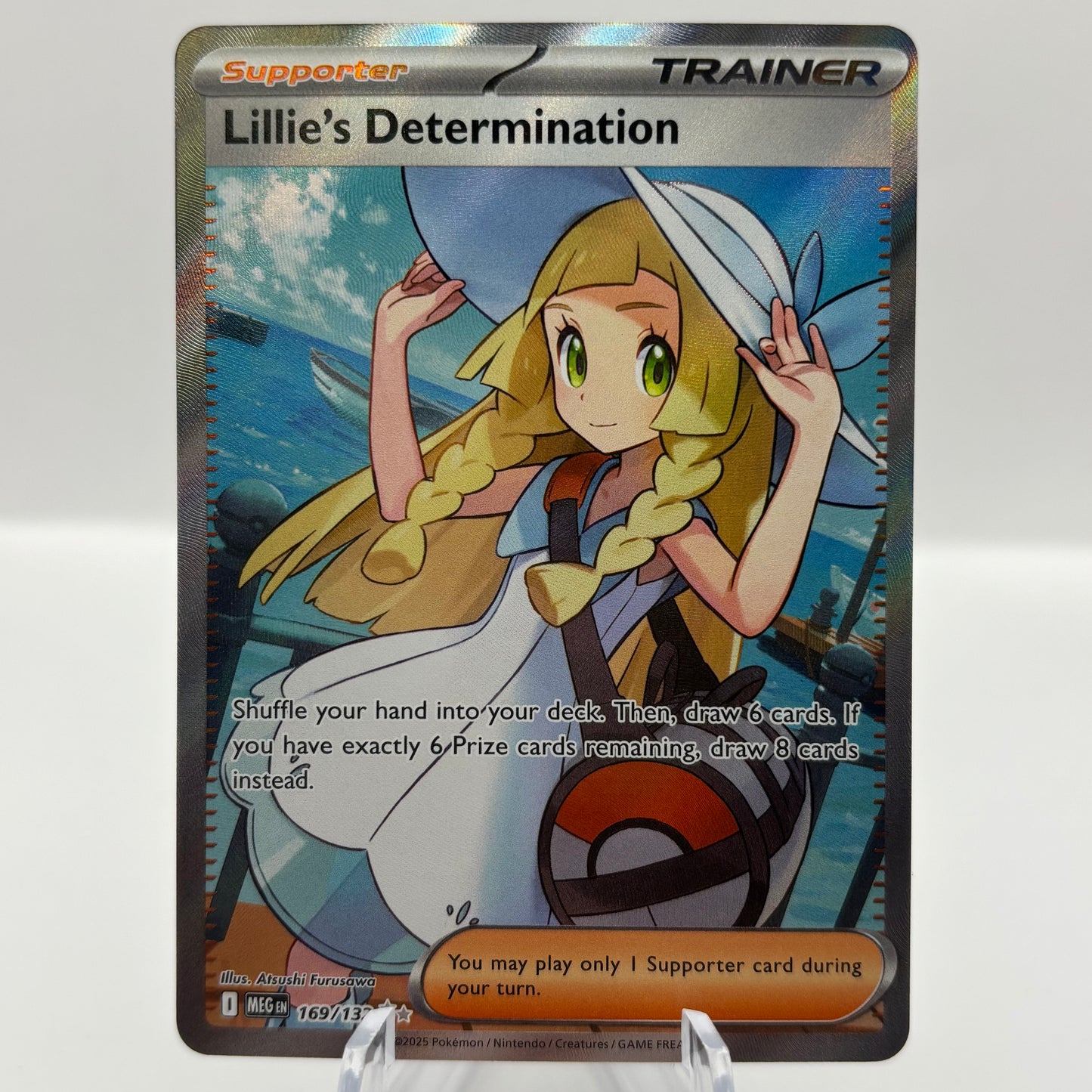 Lillie's Determination - 169/132 - ME01: Mega Evolution single card