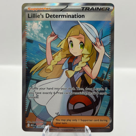Lillie's Determination - 169/132 - ME01: Mega Evolution single card