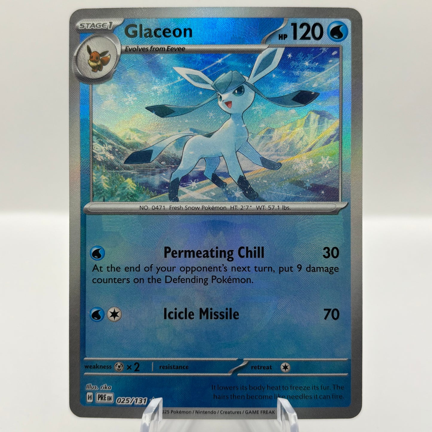 Glaceon (Master Ball Pattern) - SV: Prismatic Evolutions single card