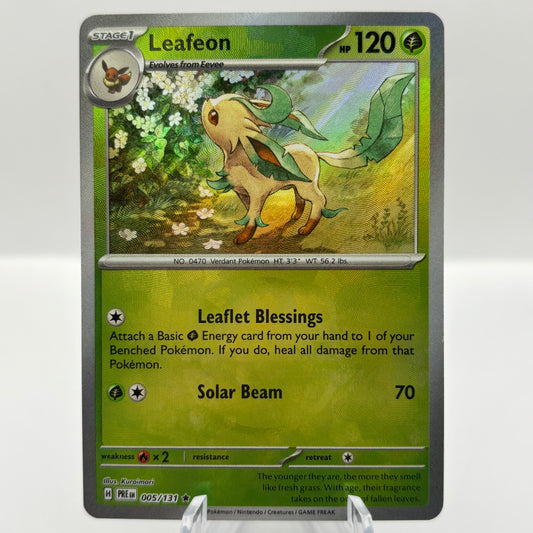 Leafeon (Master Ball Pattern) - SV: Prismatic Evolutions single card