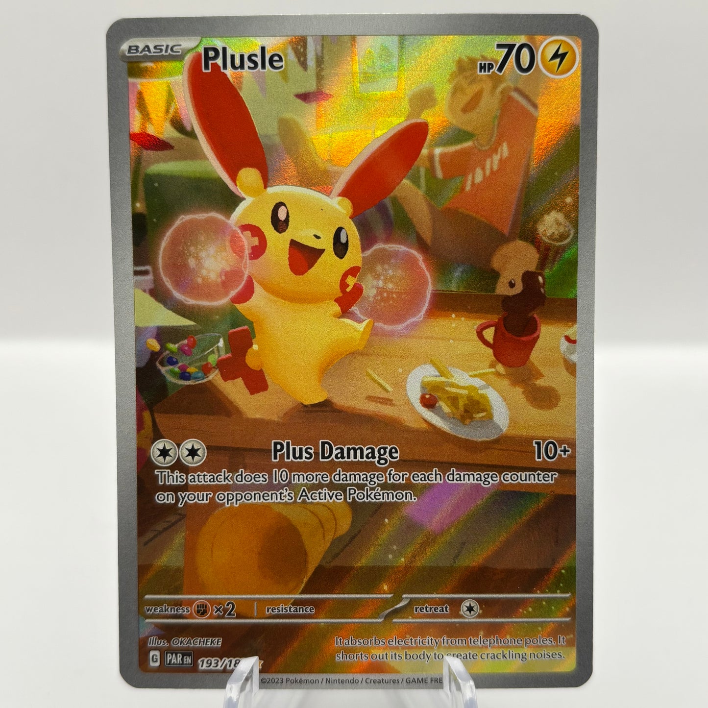 Plusle - 193/182 - SV04: Paradox Rift single card