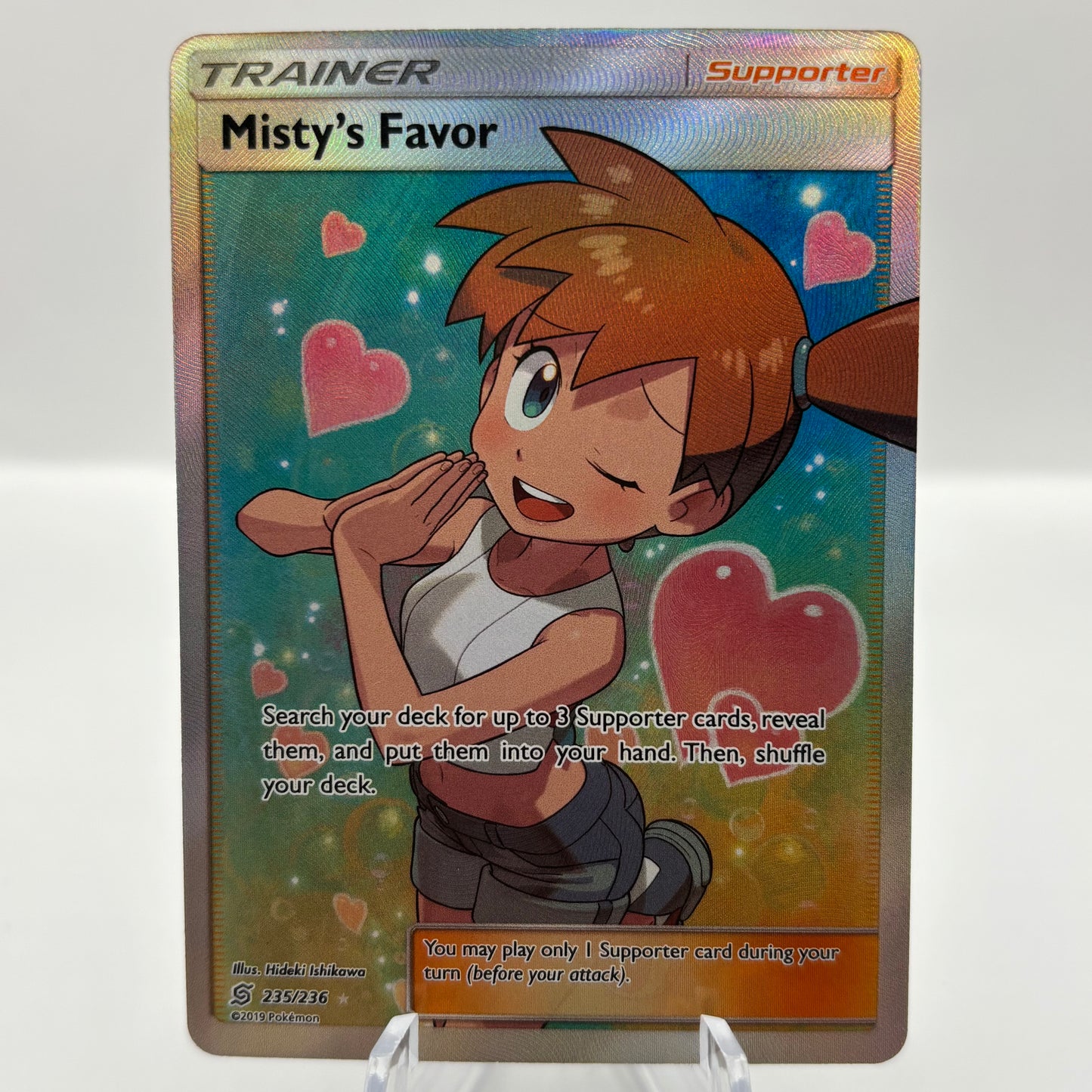Misty's Favor (Full Art) - SM - Unified Minds single card