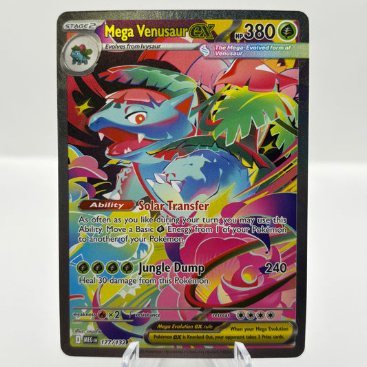 Mega Venusaur ex - 177/132 - ME01: Mega Evolution single card