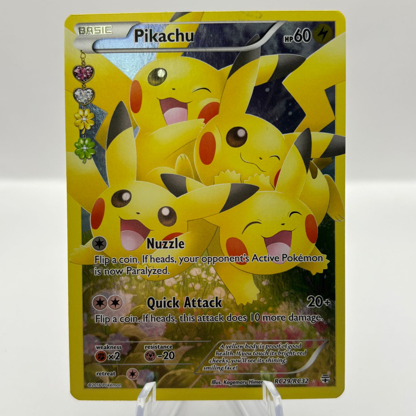 Pikachu (Full Art) - Generations: Radiant Collection single card