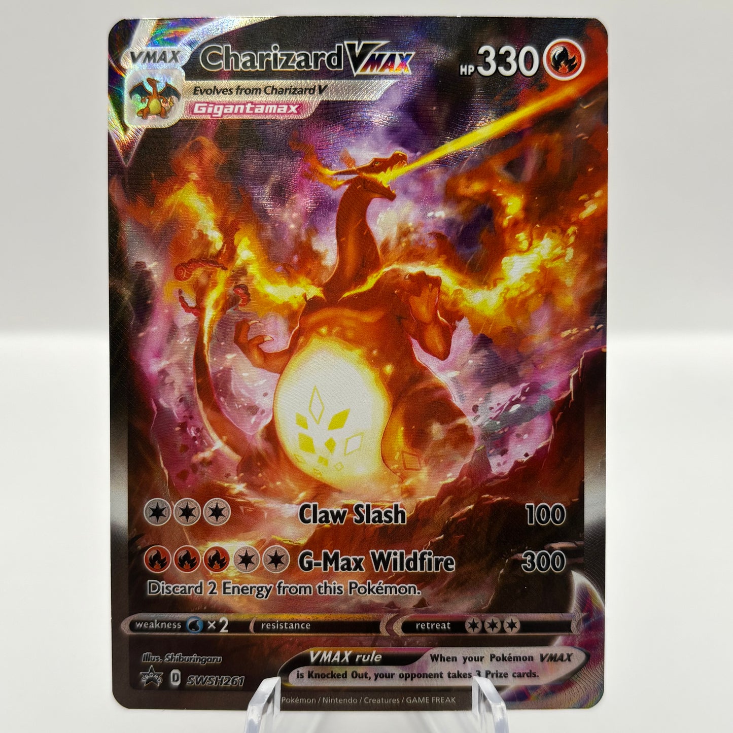 Charizard VMAX - SWSH261 - SWSH: Sword & Shield Pr single card