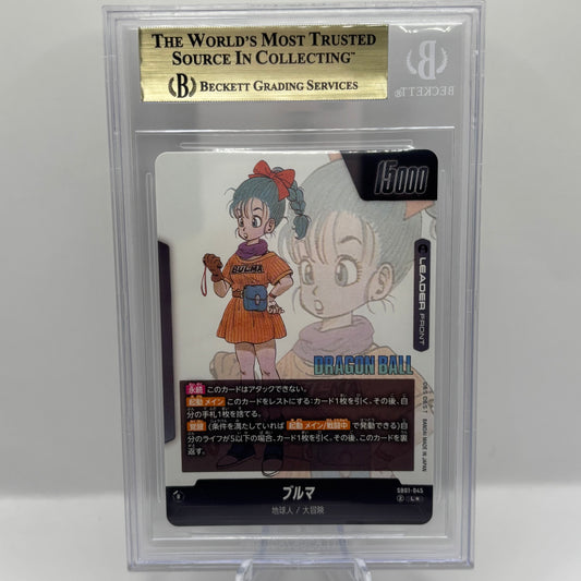 BGS 9.5 Fusion World 2025 Manga Booster 01 Japanese #SB01045 Bulma Gold L