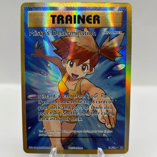 Light Play - Misty's Determination (Full Art) - XY - Evolutions single card