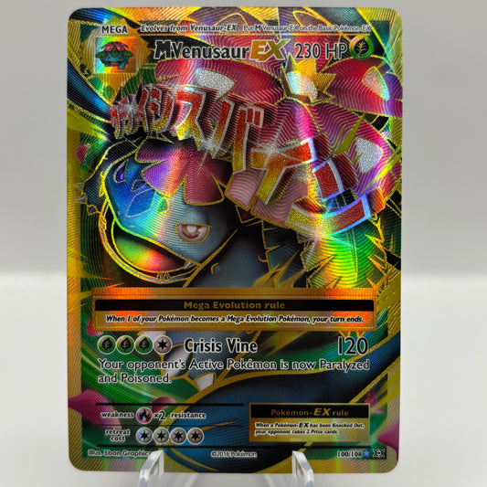 M Venusaur EX (Full Art) - XY - Evolutions single card