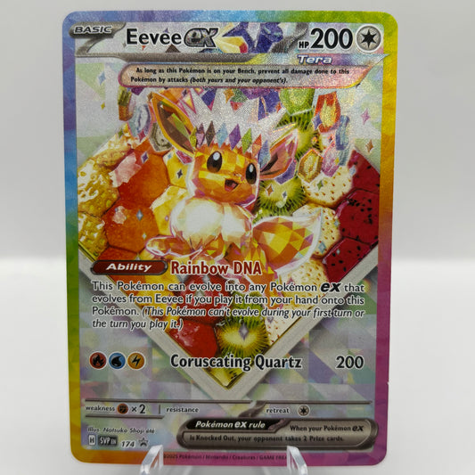 Eevee ex - 174 - SV: Scarlet & Violet Pr single card