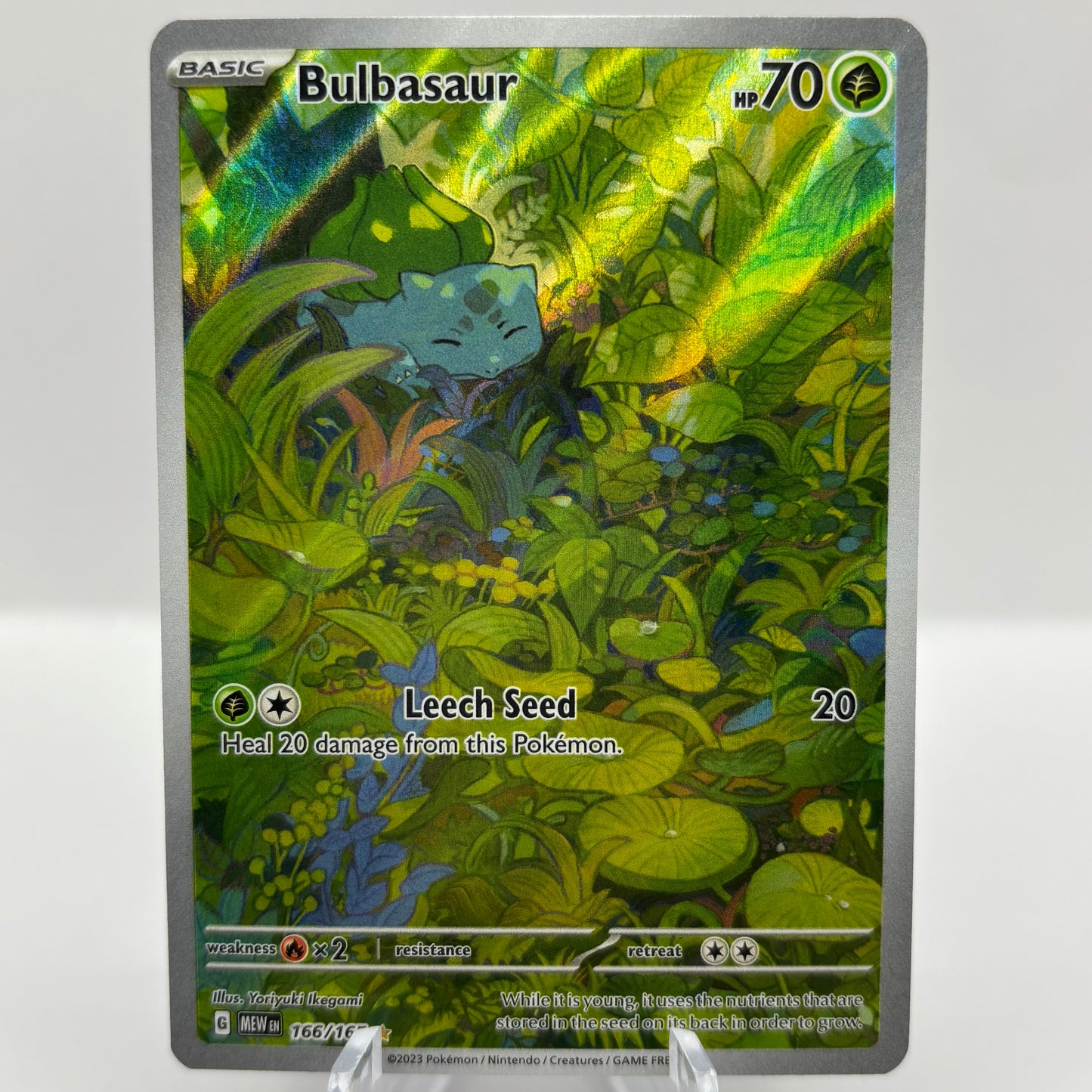 Bulbasaur - 166/165 - SV: Scarlet & Violet 151 single card