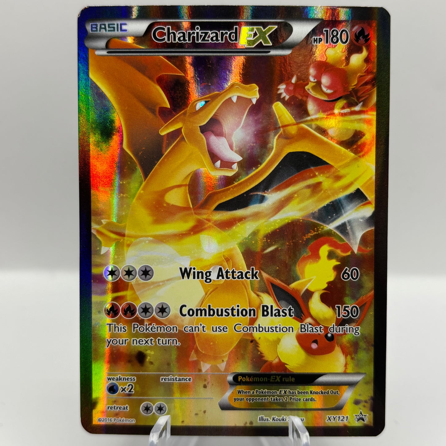 Light Play - Charizard EX - XY121 - XY Pr single card