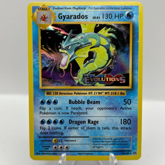 Light Play - Gyarados (XY Evolutions PR) single card