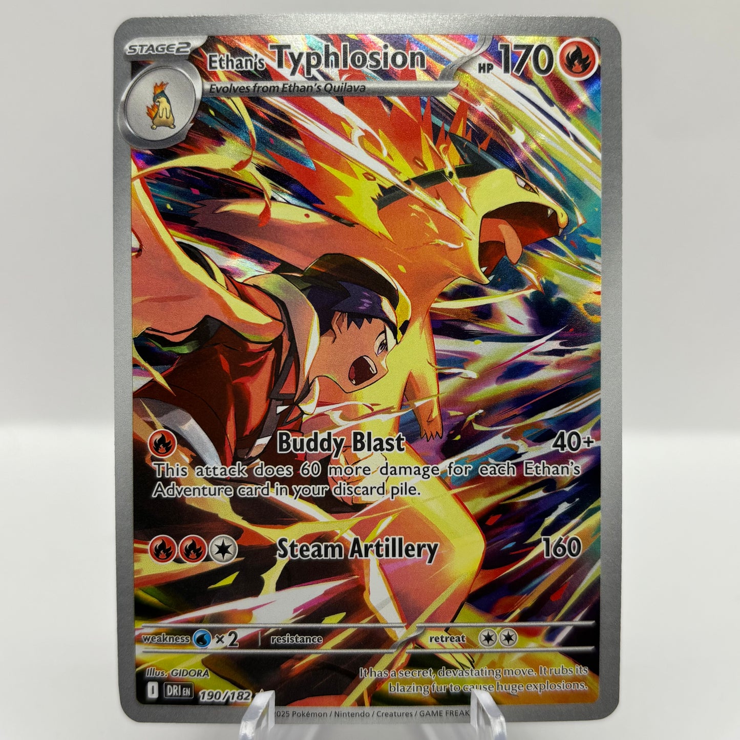 Ethan's Typhlosion - 190/182 - SV10: Destined Rivals single card