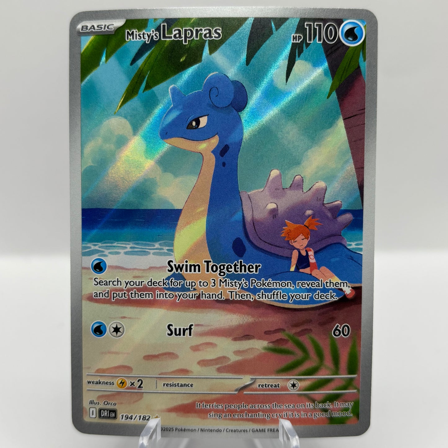 Misty's Lapras - 194/182 - SV10: Destined Rivals single card