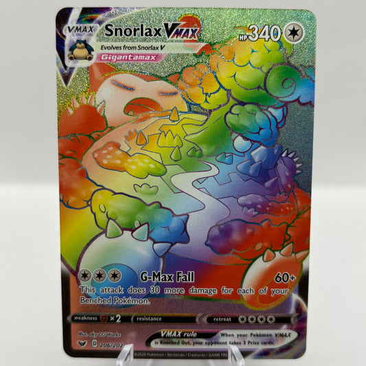 Snorlax VMAX (Secret) - SWSH01: Sword & Shield Base Set single card