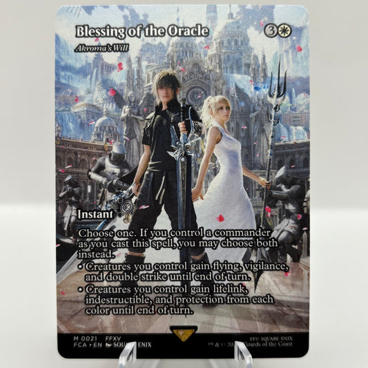 Blessing of the Oracle - Akroma's Will (Showcase Normal) single card