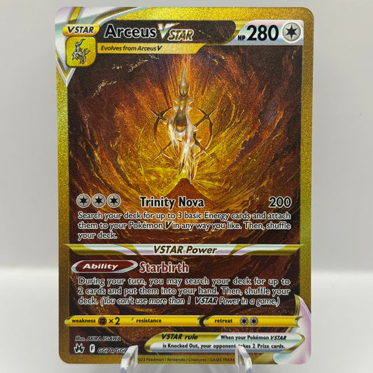 Arceus VSTAR (Secret) - Crown Zenith: Galarian Gallery Single Card
