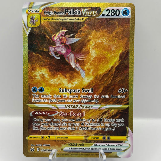 Origin Forme Palkia VSTAR (Secret) - Crown Zenith: Galarian Gallery Single Card