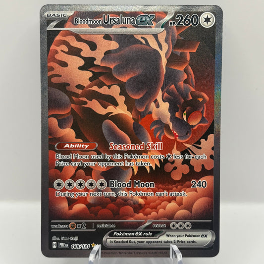 Bloodmoon Ursaluna ex - SV: Prismatic Evolutions Single Card