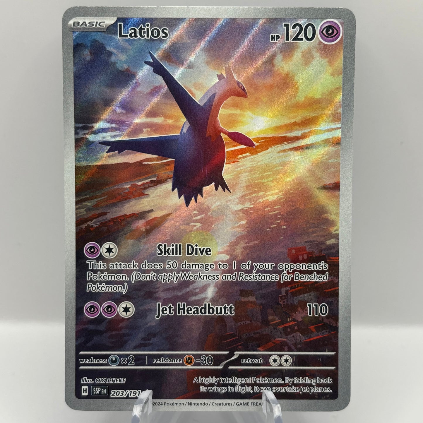 Latios - 203/191 - SV08: Surging Sparks Single Card