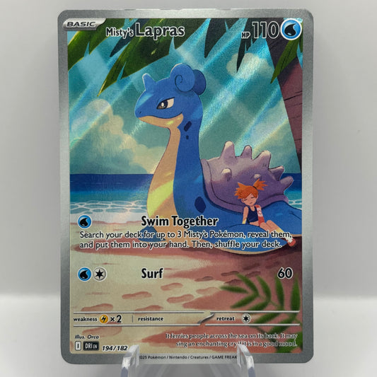 Misty's Lapras - 194/182 - SV10: Destined Rivals Single Card