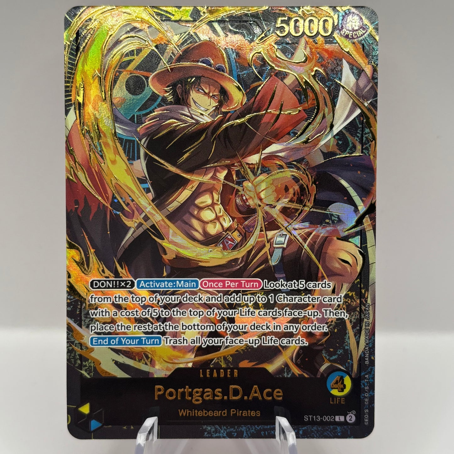 Portgas.D.Ace (Premium Card Collection -Leader Collection-) - One Piece PR Single Card