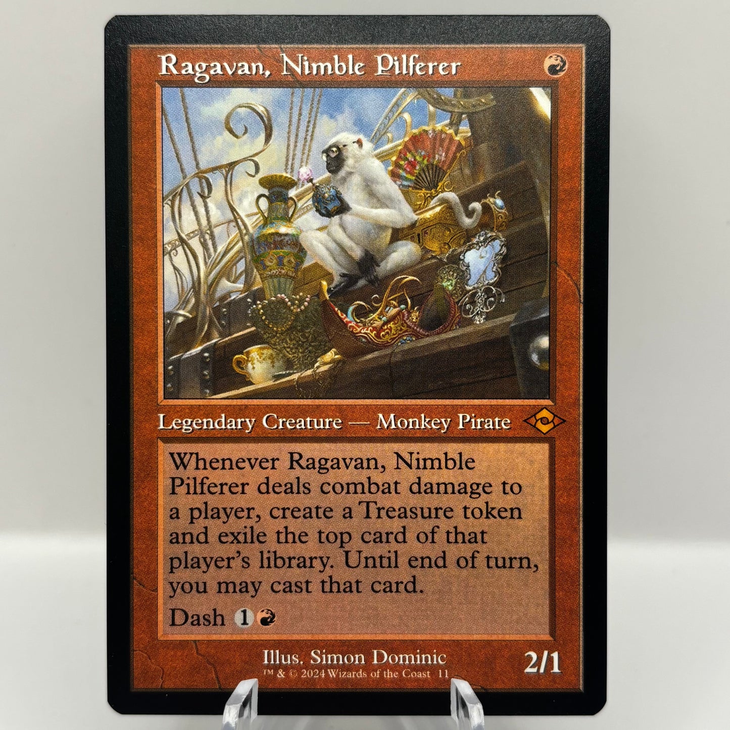 Ragavan, Nimble Pilferer (Retro Frame) - Modern Horizons 2 Single Card