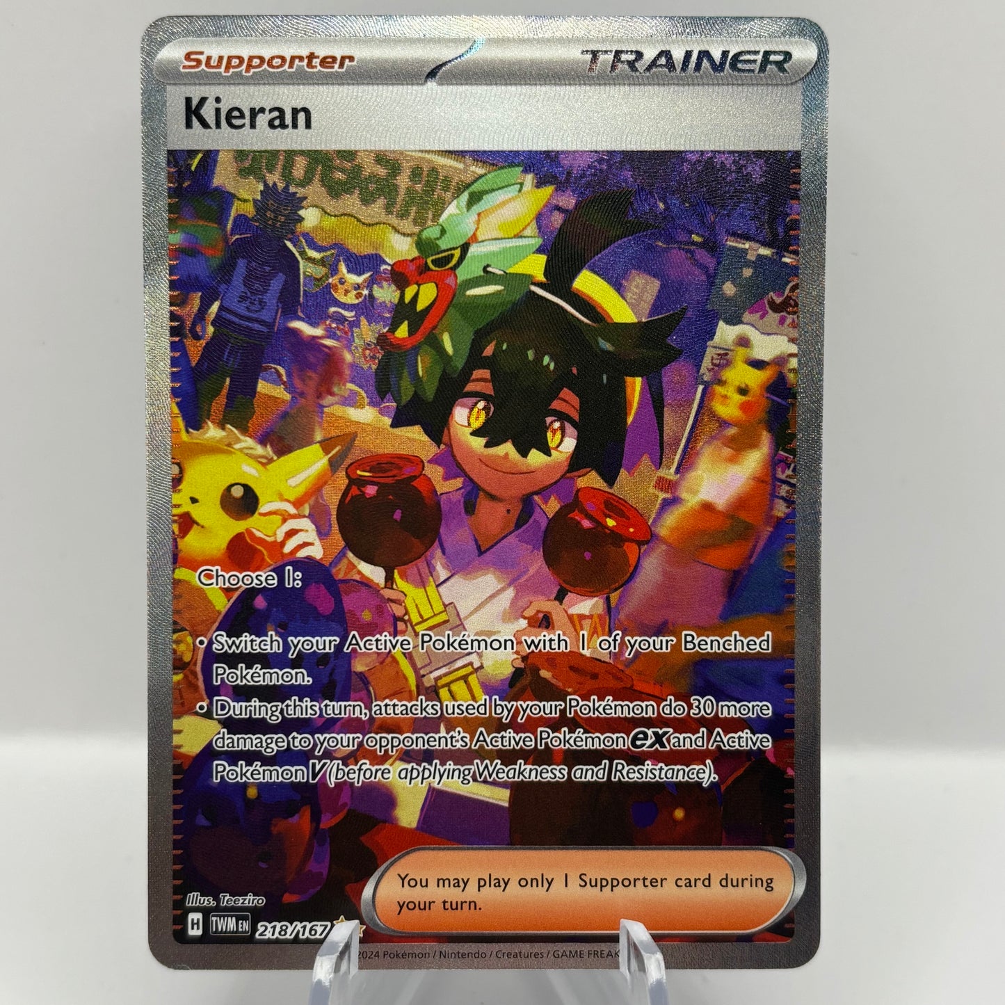 Kieran - 218/167 - SV06: Twilight Masquerade Single Card