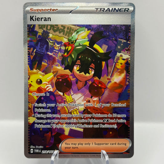 Kieran - 218/167 - SV06: Twilight Masquerade Single Card