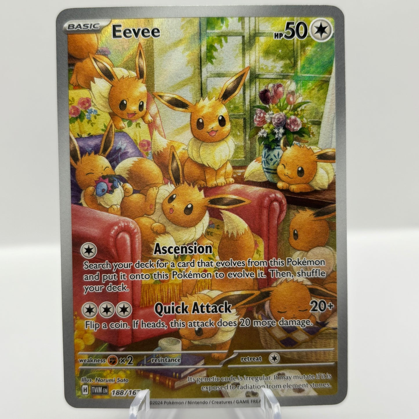 Eevee - 188/167 - SV06: Twilight Masquerade