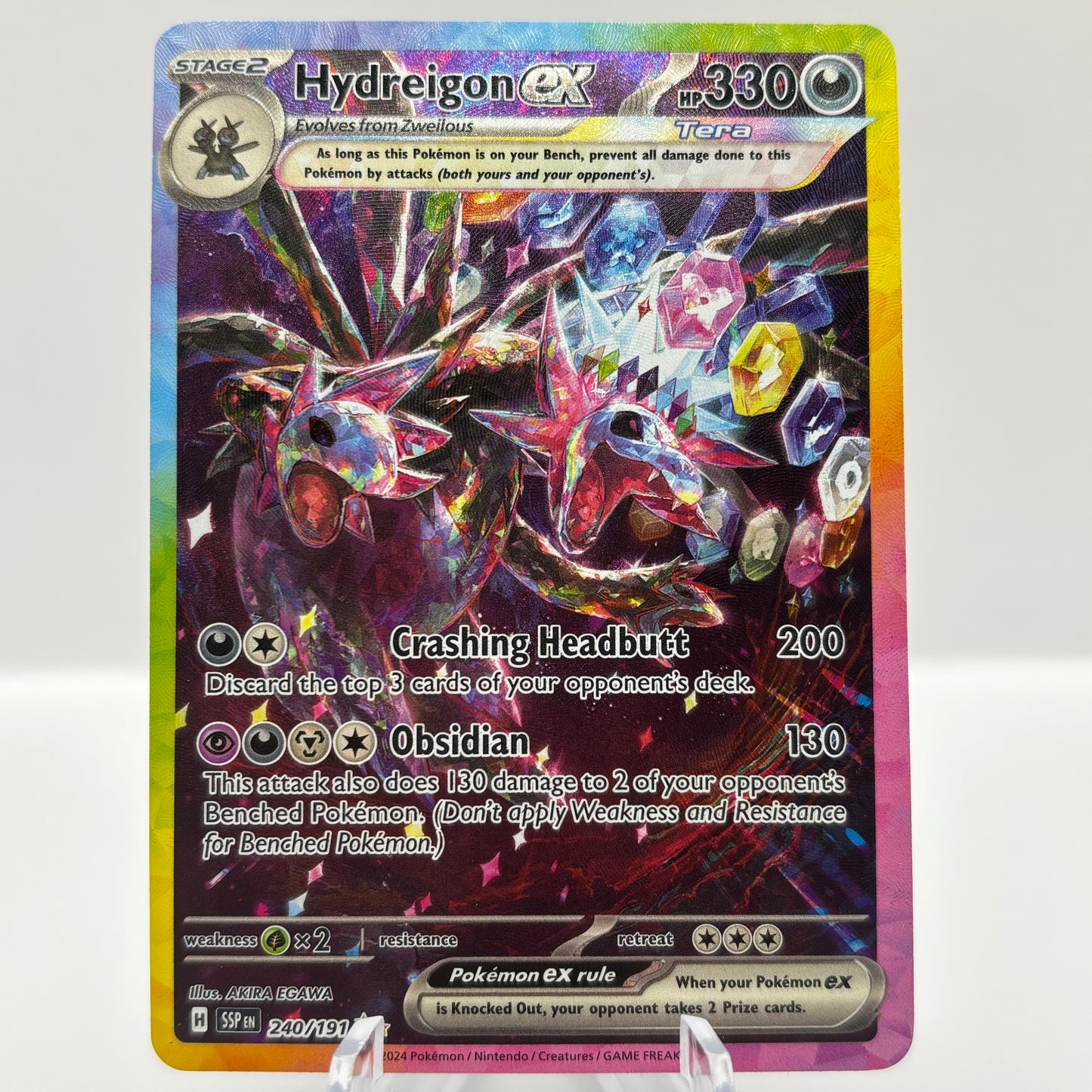 Hydreigon ex - 240/191 - SV08: Surging Sparks