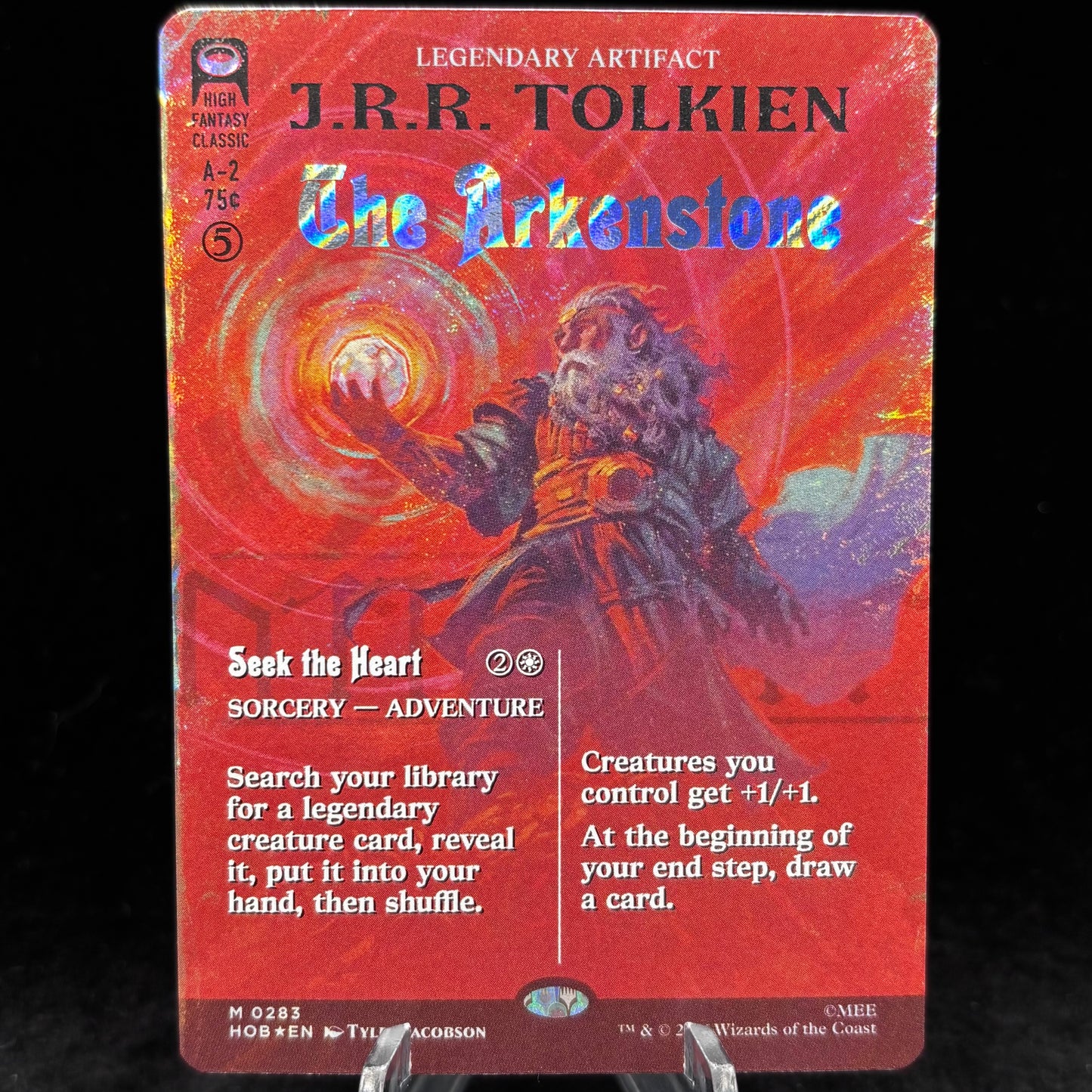 The Arkenstone (Borderless) (Surge Foil) - The Hobbit Single Card
