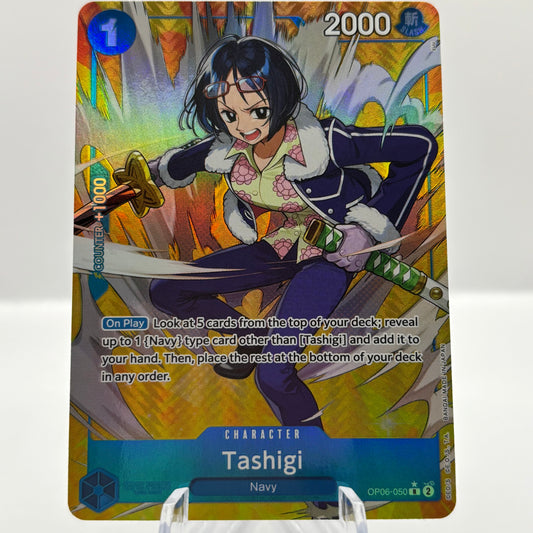 Tashigi (Alternate Art) - Wings of the Captain single card