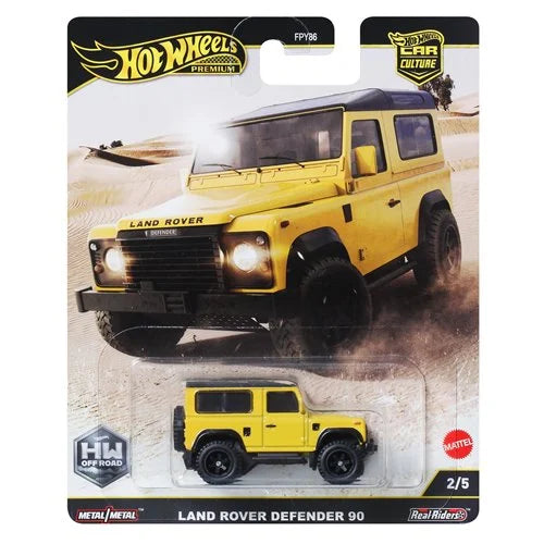 Hot Wheels Car Culture Land Rover Defender 90