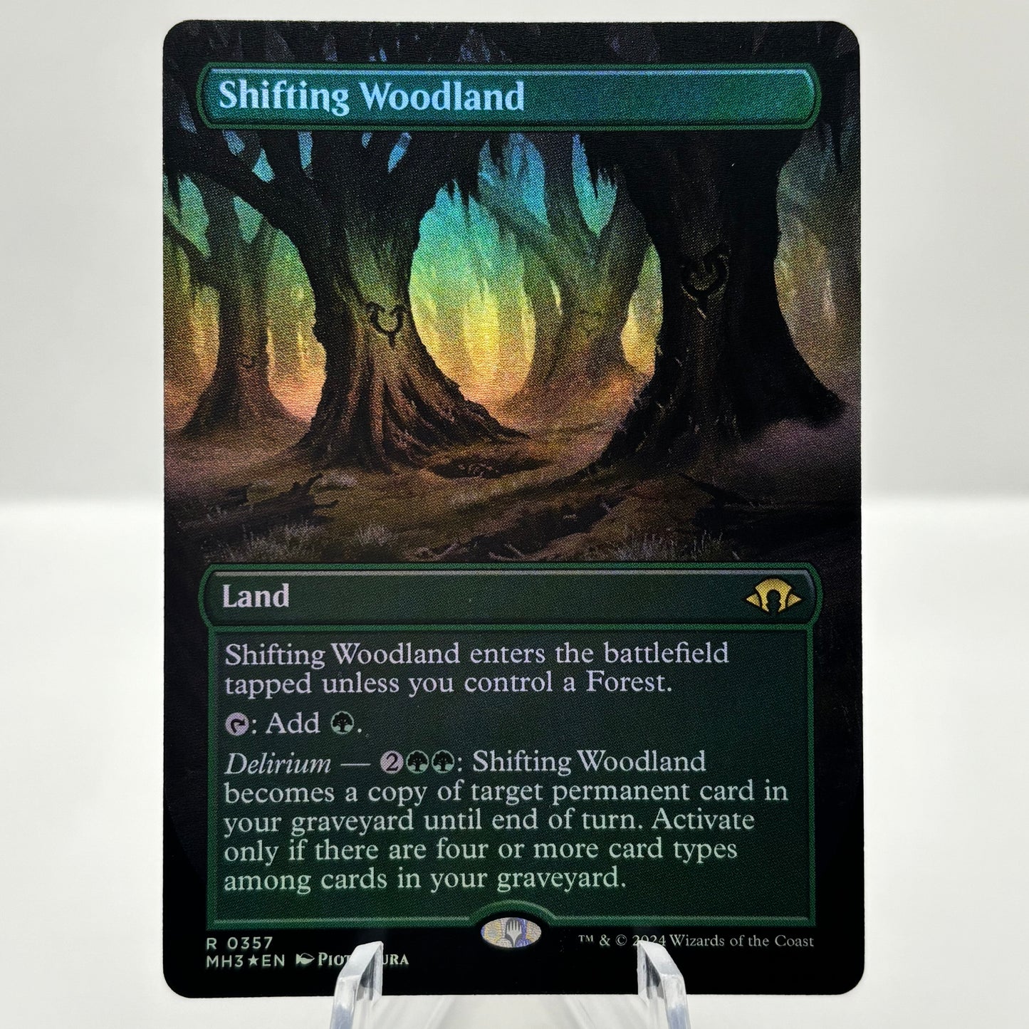 Shifting Woodland (Borderless) - Modern Horizons 3 single card