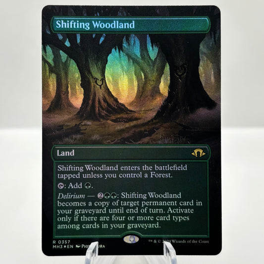 Shifting Woodland (Borderless) - Modern Horizons 3 single card