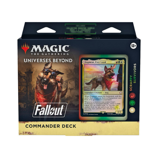 Universes Beyond: Fallout Scrappy Survivors Commander Deck
