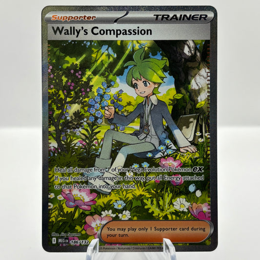 Wally's Compassion - 186/132 - ME01: Mega Evolution single card