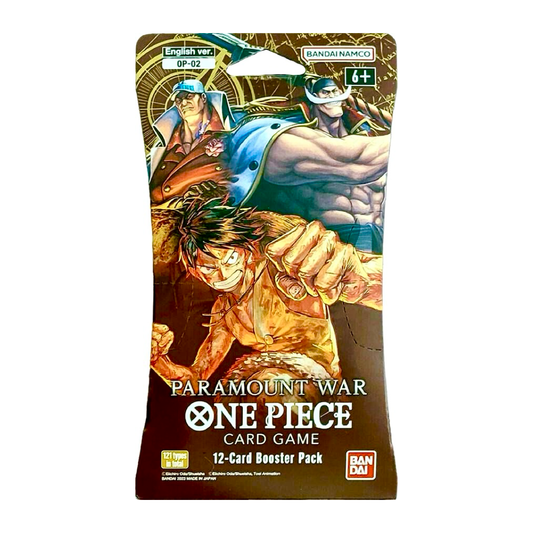 One Piece Card Game: Paramount War OP02 Sleeved Booster Pack