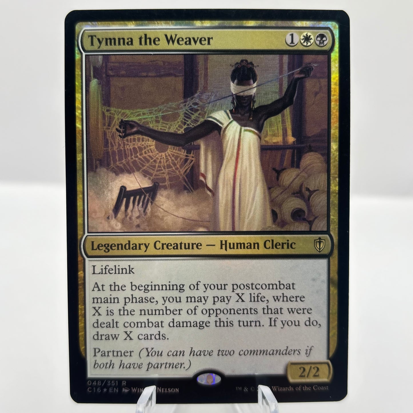 Tymna the Weaver (Foil Etched) - Commander Legends single card