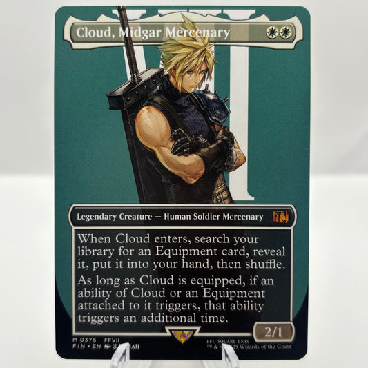 Cloud, Midgar Mercenary (Borderless) - FINAL FANTASY  single card