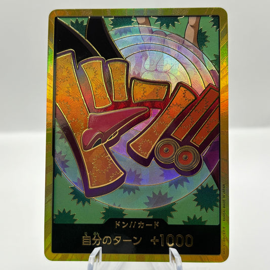 DON!! Card (Foxy) (Gold) - Premium Booster -The Best- Vol. 2 (Japanese) single card