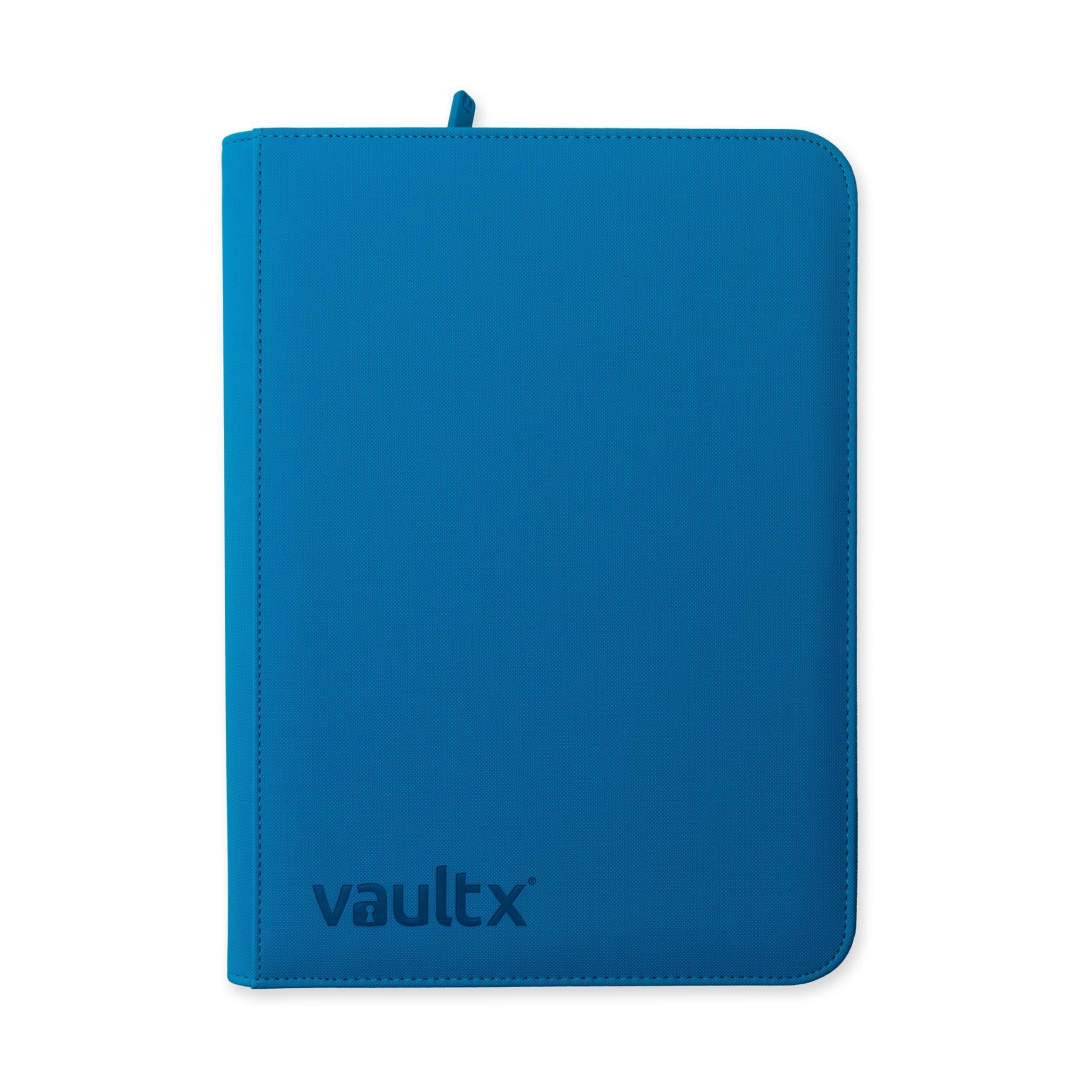 Vault X 9 Pocket Exo-Tec BinderNeon Blue