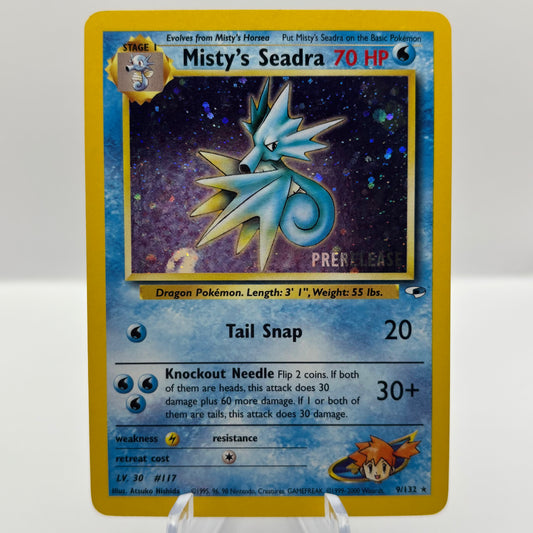 Misty's Seadra (Prerelease) - WoTC Promo (PR) single card